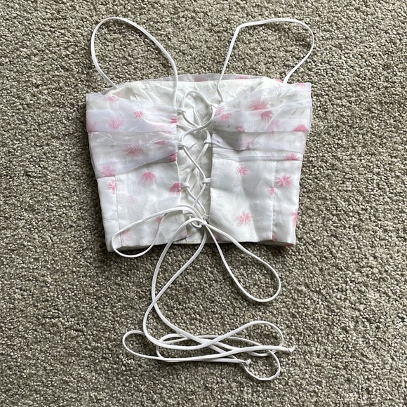 ✨Pink and White Top + Long Skirt Set✨ - Picture 11 of 16